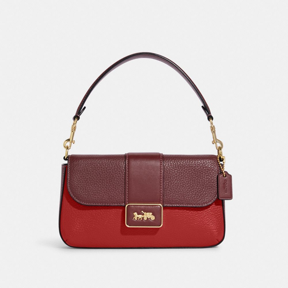 COACH Grace Colorblock Bag in Smooth Leather - Macy's