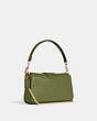 COACH®,MINI GRACE CROSSBODY,Pebbled Leather,Medium,Im/Olive Green,Angle View