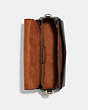 COACH®,GRACE SHOULDER BAG,Pebbled Leather,Large,Gold/Black,Inside View,Top View