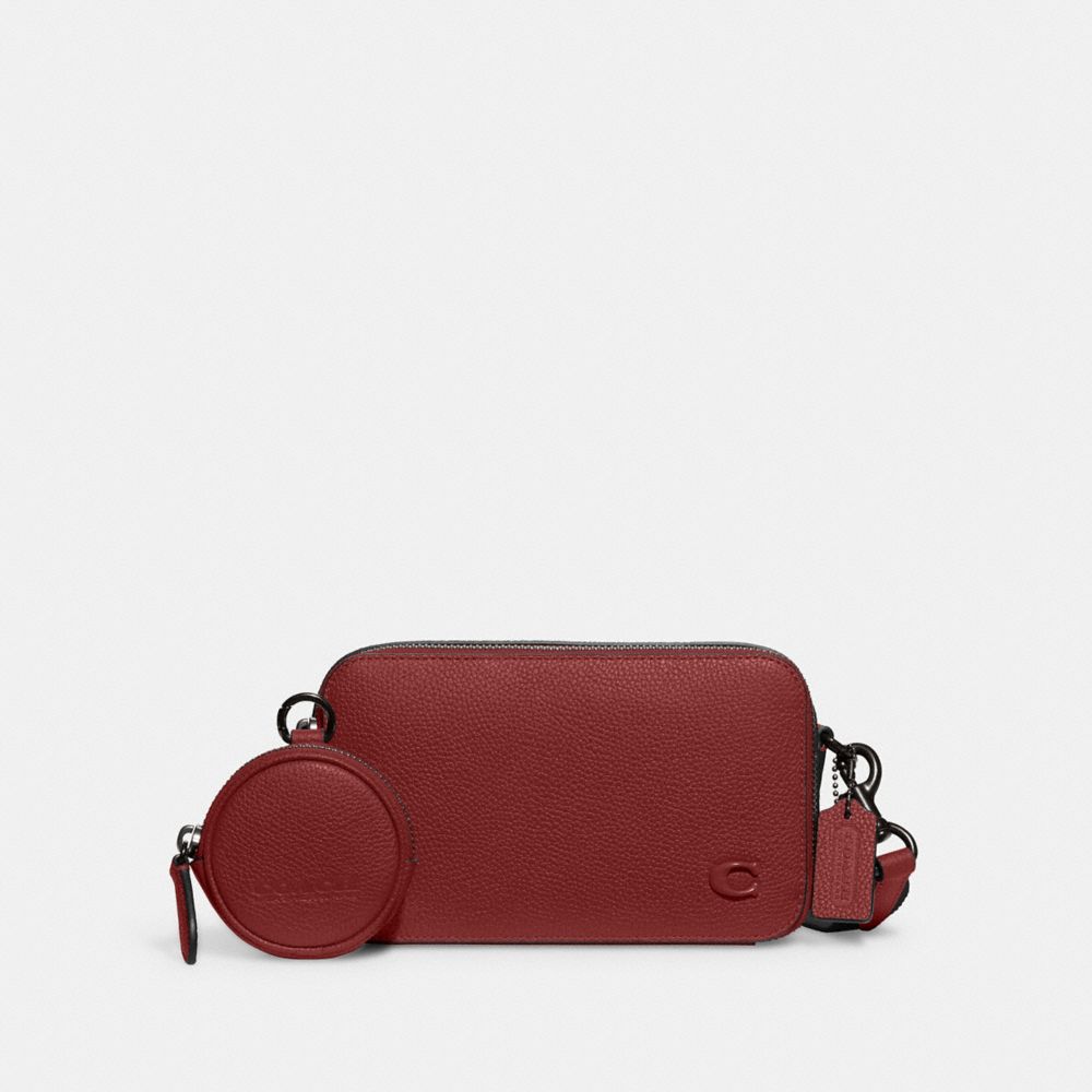 Red crossbody bag online coach