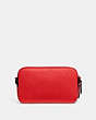 COACH®,CHARTER SLIM CROSSBODY,Polished Pebble Leather,Mini,Sport Red,Back View