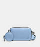 COACH®,CHARTER SLIM CROSSBODY,Polished Pebble Leather,Pool,Front View
