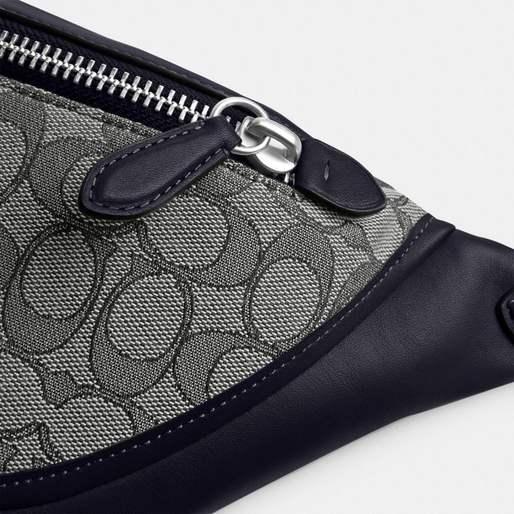 COACH League Belt Bag In Signature Jacquard