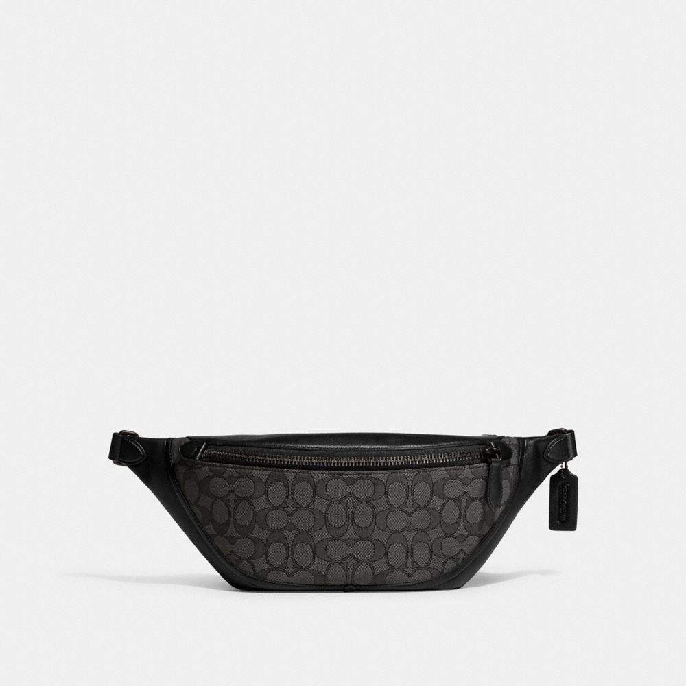 Coach belt shop bag black