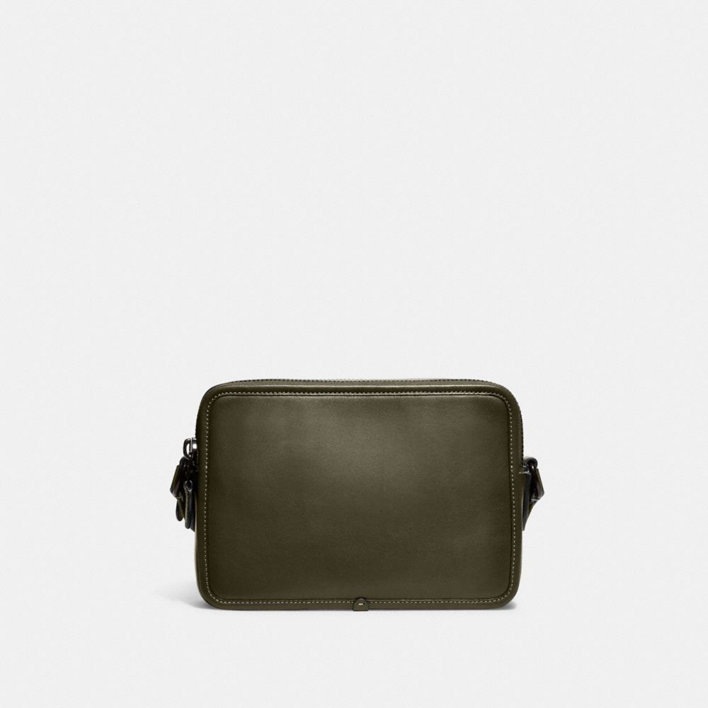 COACH®,チャーター クロスボディ 24・コーチ バッジ,メッセンジャー&ボディバッグ,ｱｰﾐｰｸﾞﾘｰﾝ