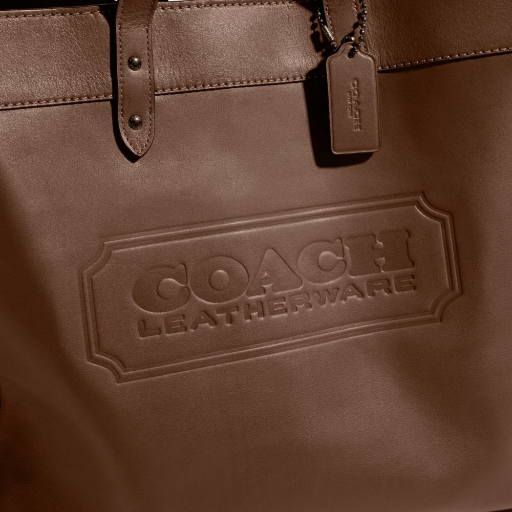 Coach Men's Field Tote 40 Leather Bag