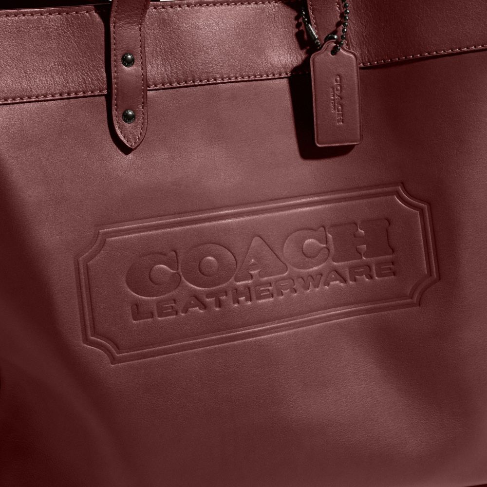 Coach Field Tote 40 Leather Tote Bag