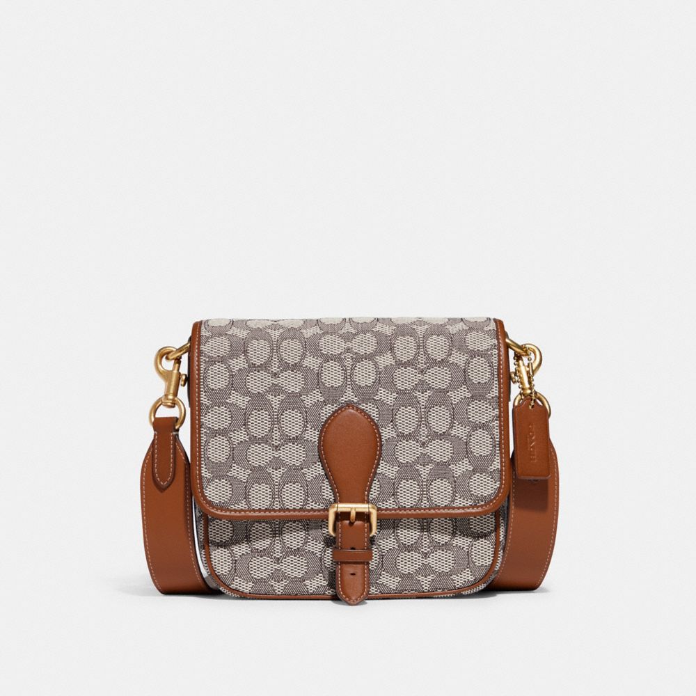 Frankie Crossbody In Signature Textile Jacquard | COACH®