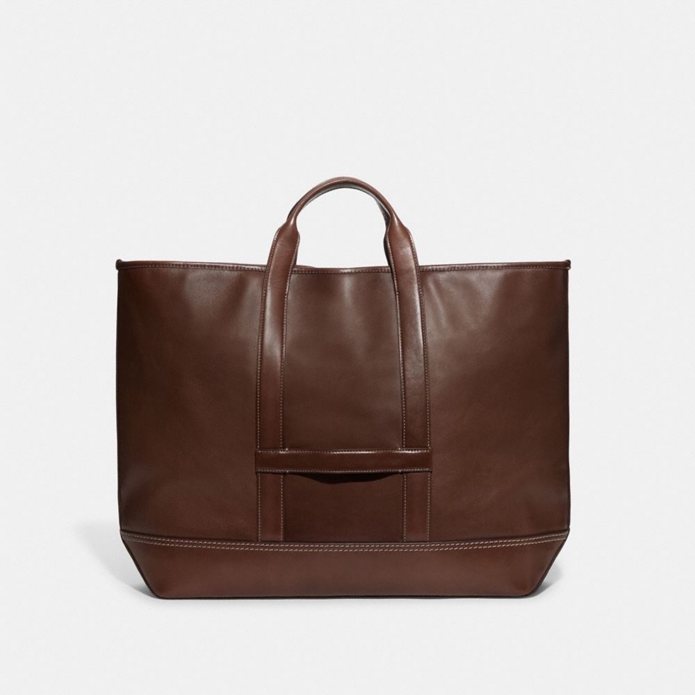 COACH®,トビー ターンロック トート,トートバッグ＆ボストンバッグ,ﾀﾞｰｸ ｻﾄﾞﾙ