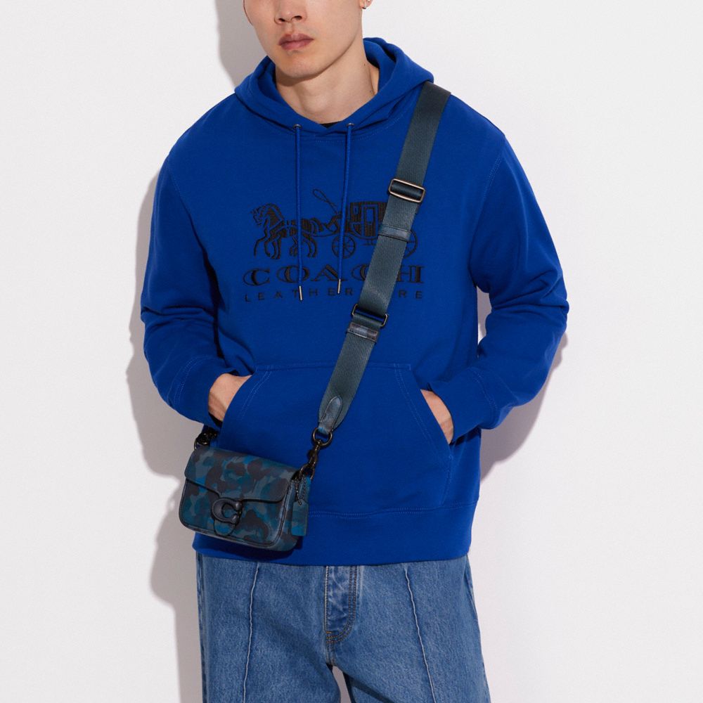 Soft Tabby Crossbody 18 With Camo Print