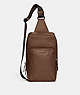 COACH®,GOTHAM PACK,Sport calf leather,Small,Dark Saddle,Front View