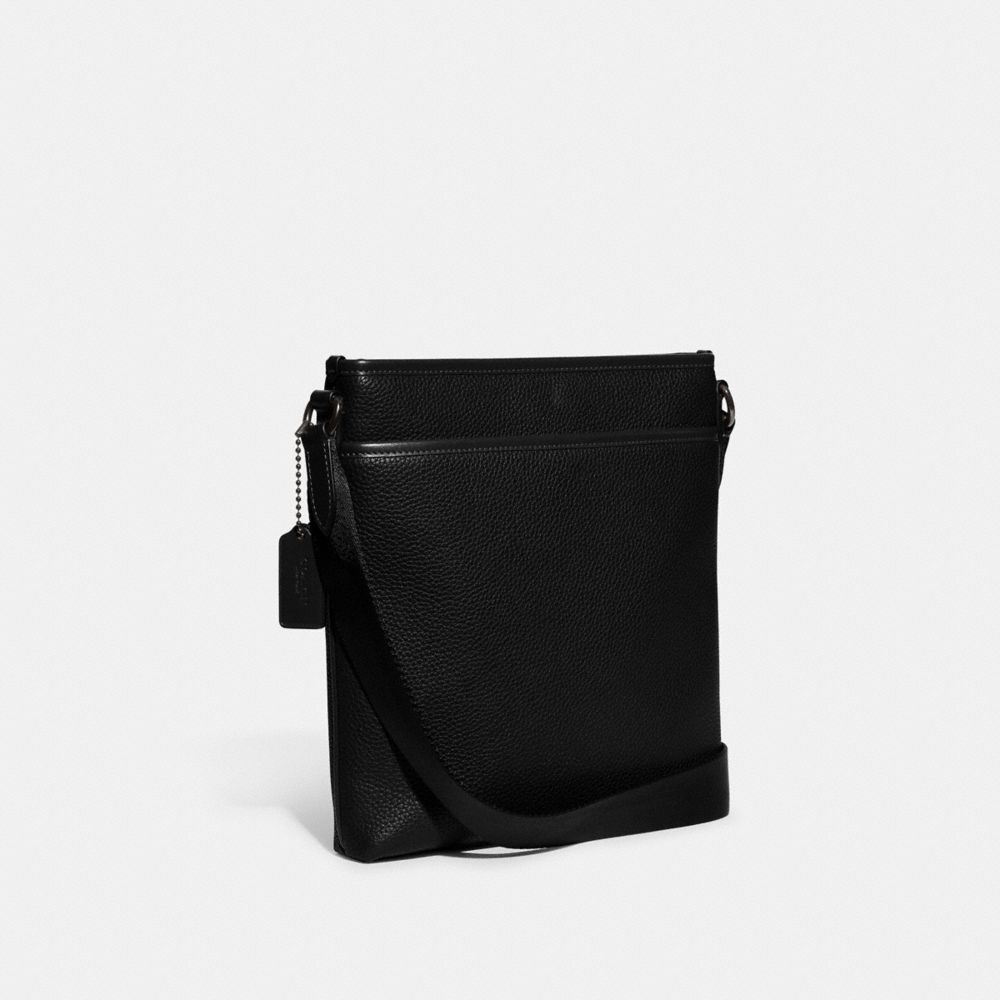 COACH®,Gotham Slim Crossbody,,Angle View
