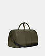 COACH®,GOTHAM DUFFLE BAG,Glovetanned Leather,X-Large,Army Green,Angle View