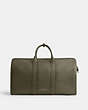 COACH®,GOTHAM DUFFLE BAG,Glovetanned Leather,X-Large,Army Green,Back View
