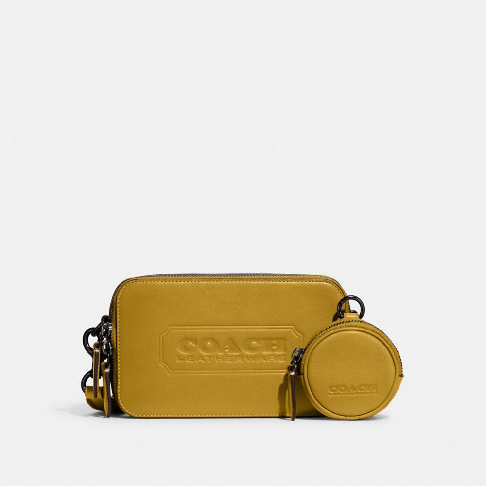 COACH®,チャーター スリム クロスボディ・コーチ バッジ,