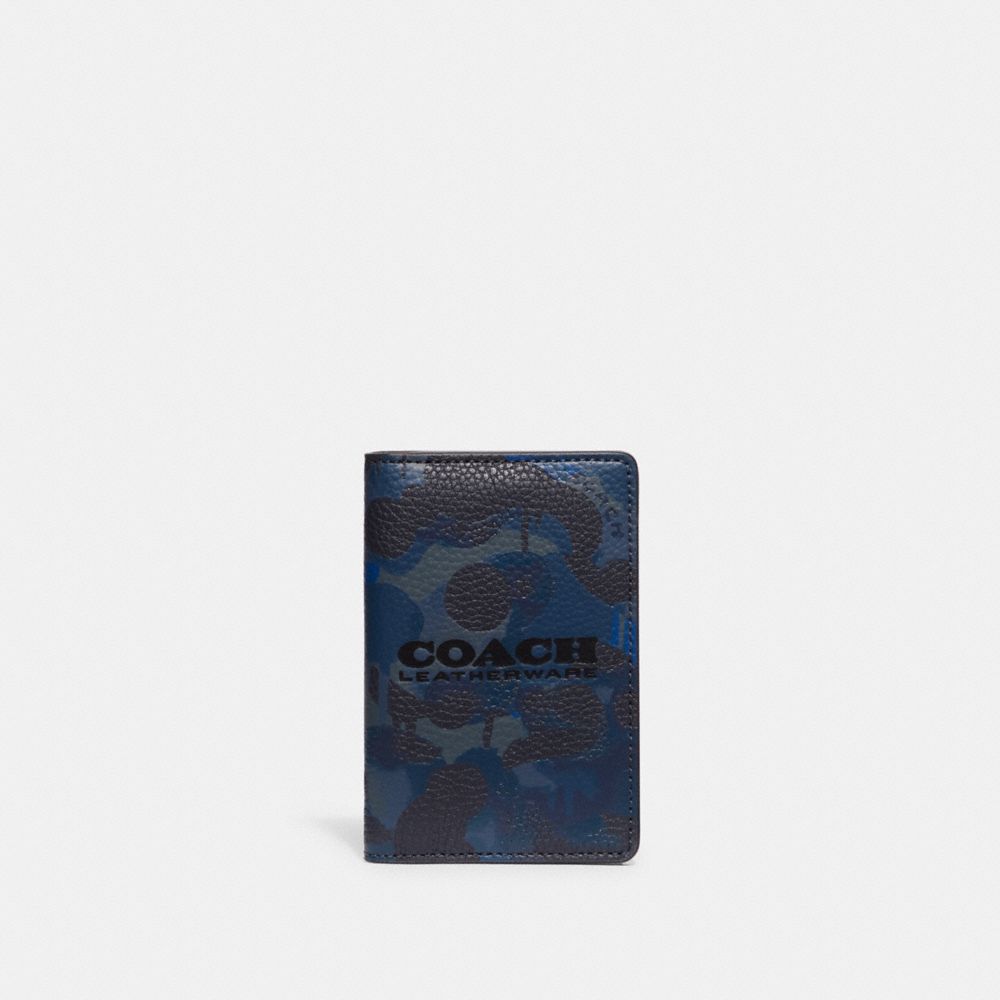 Card Wallet With Camo Print