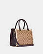 COACH®,GRACE CARRYALL IN SIGNATURE CANVAS,Large,Im/Khaki/Ivory Multi,Angle View