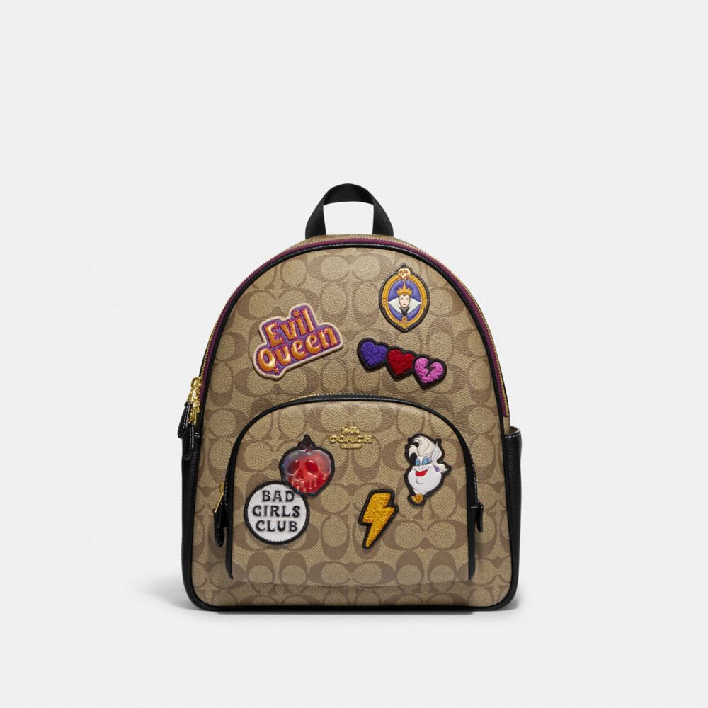 Coach Disney Charter Backpack Mickey & Friends Embroidery NWT