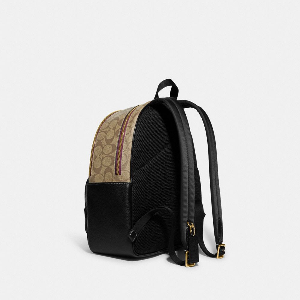 COACH® | Disney X Coach Court Backpack In Signature Canvas With