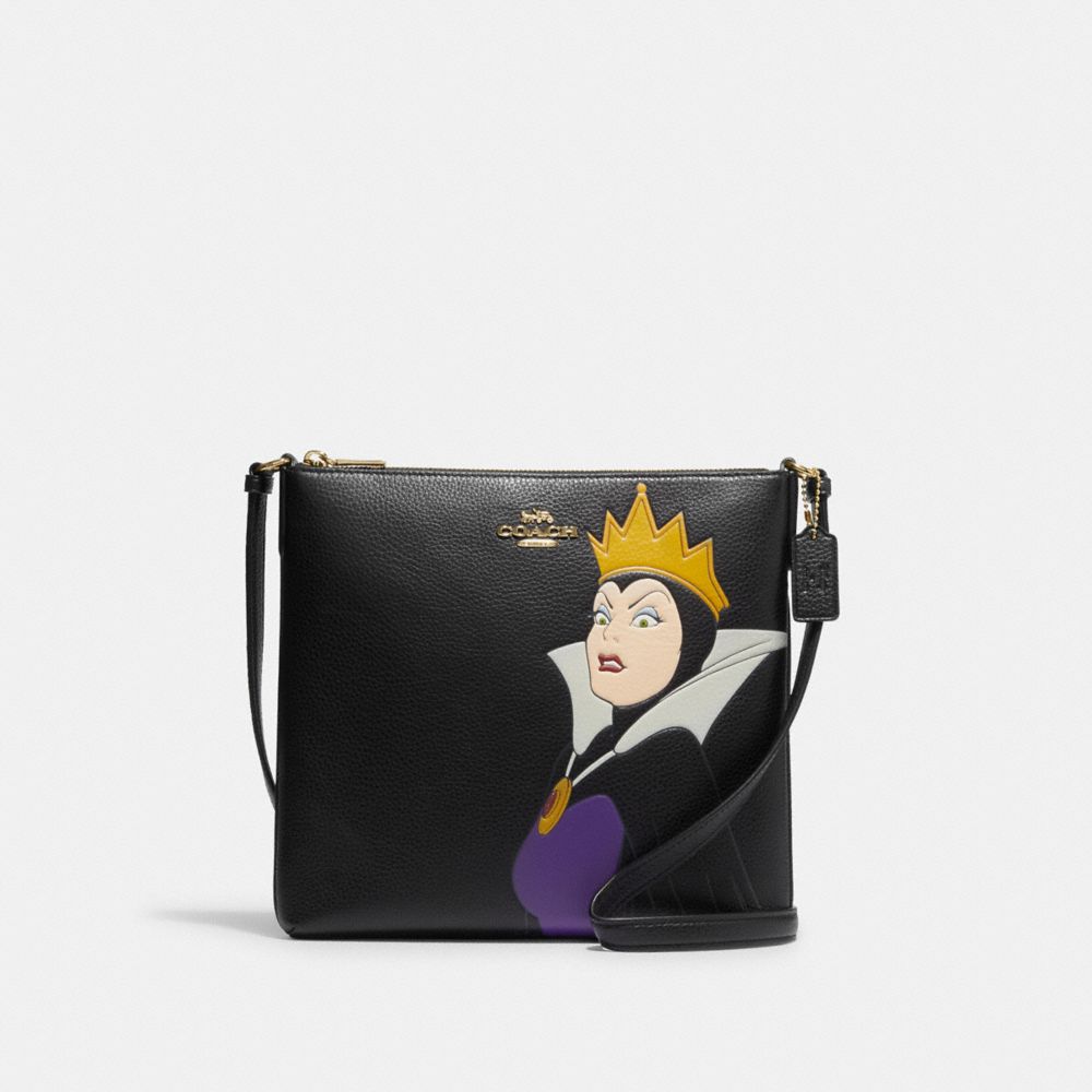 COACH®  Disney X Coach Rowan File Bag With Evil Queen Motif