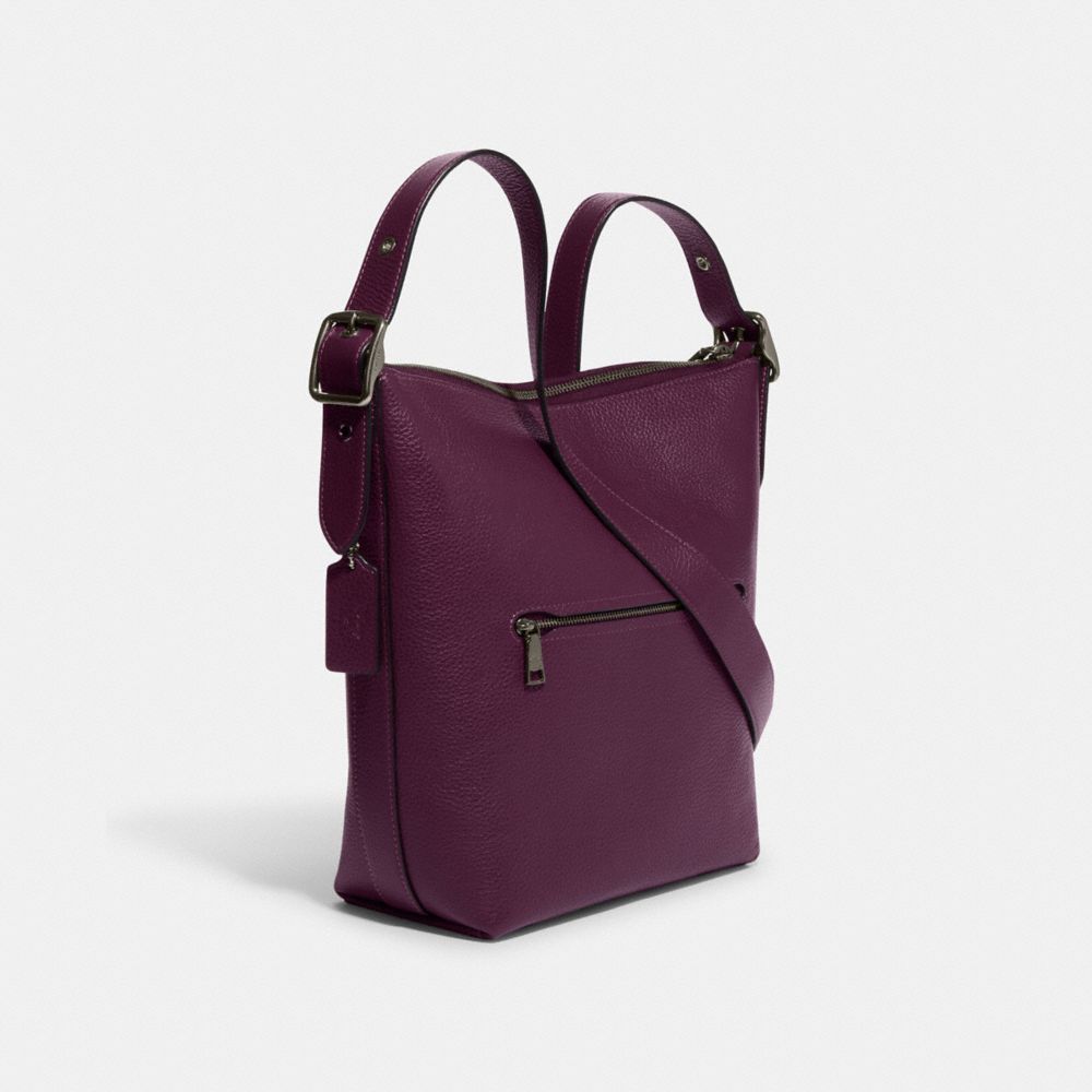 Disney X Coach Val Duffle Bag With Maleficent Motif