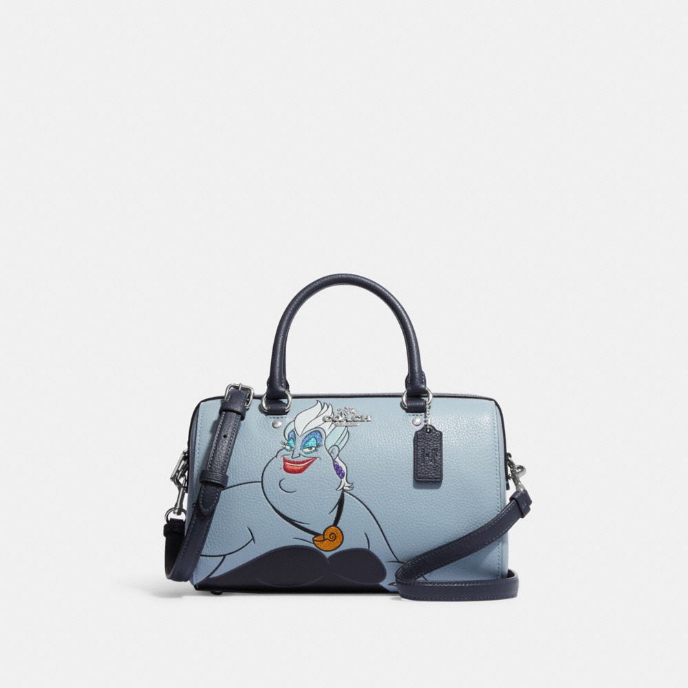 Disney Villains Print Pebble Duffle Purse