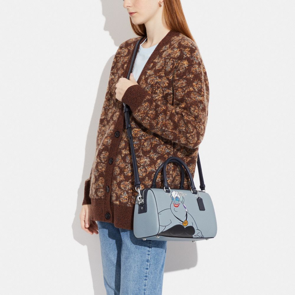 Satchel Rowan Disney X Coach avec motif Ursula