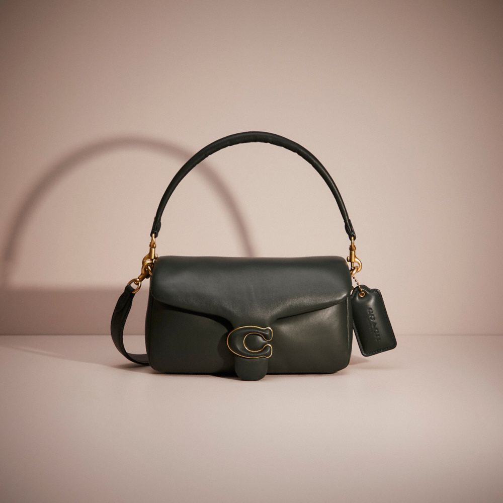 coach ピロー　タビーショルダー　BLACK