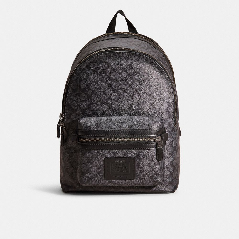 Coach academy backpack in signature canvas on sale