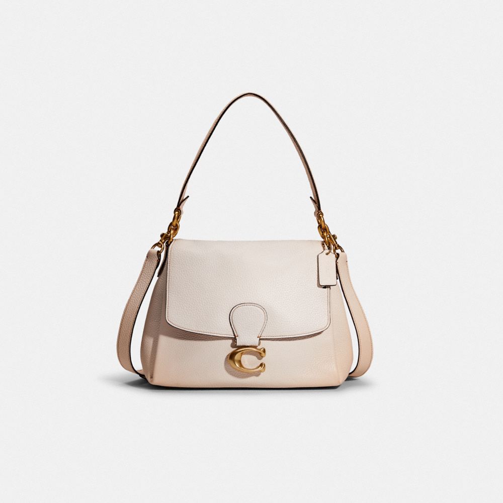 Coach cream shoulder bag online