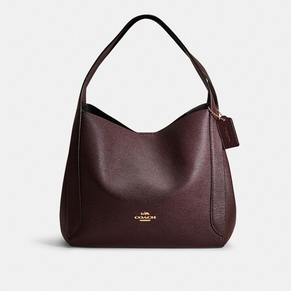 COACH®,Restored Hadley Hobo,Hobo,Logo,Metal,Casual,,Front View