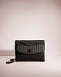 COACH®,RESTORED PARKER WITH QUILTING AND RIVETS,Nappa leather,Medium,Pewter/Black,Front View