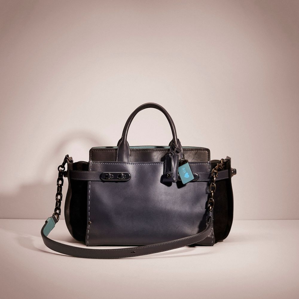 COACH Restored Double Swagger In Colorblock