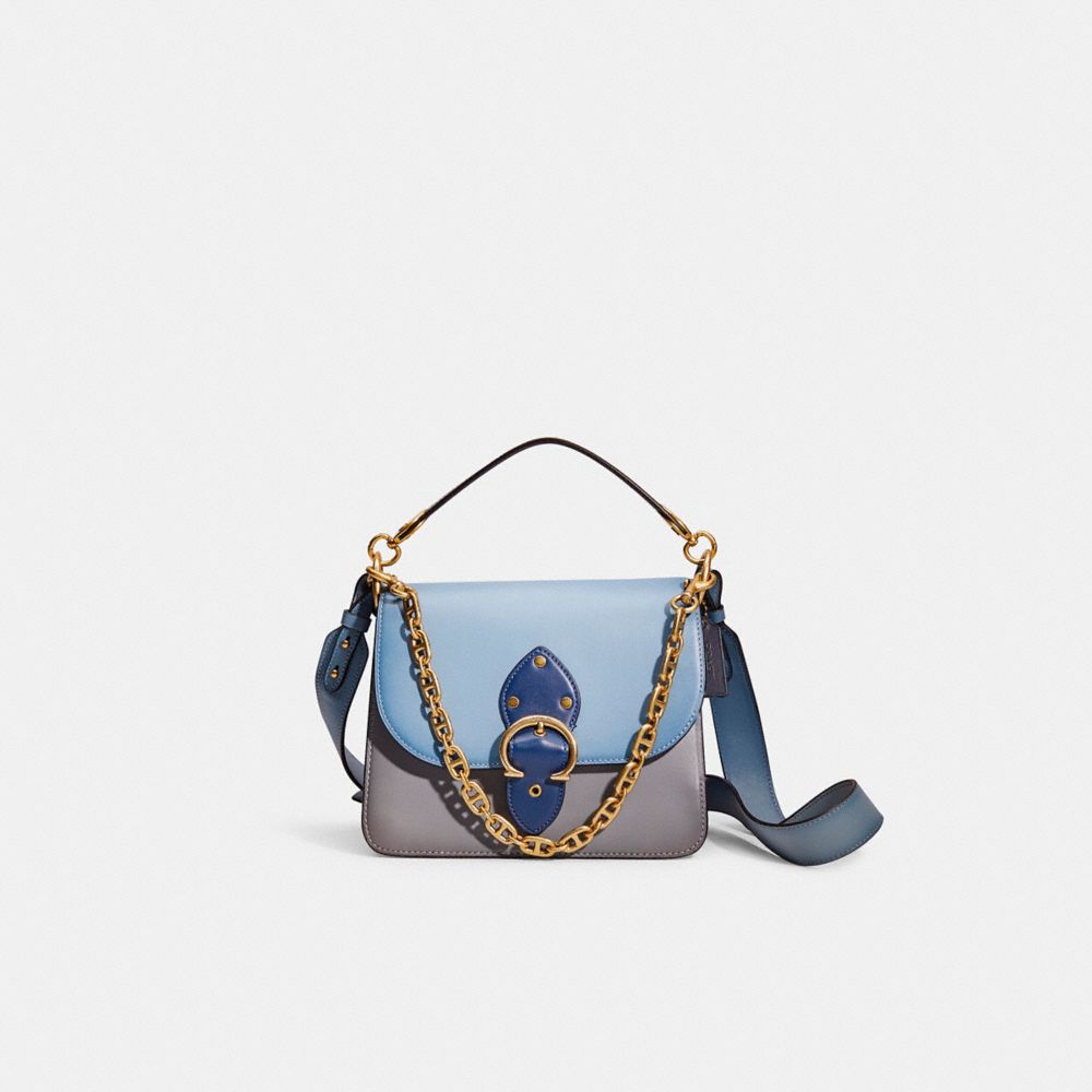 Coach colorblock satchel online