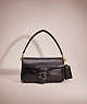 COACH®,RESTORED PILLOW TABBY SHOULDER BAG 26,Glovetanned Leather,Medium,Brass/Black,Front View