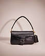 COACH®,RESTORED PILLOW TABBY SHOULDER BAG 26,Glovetanned Leather,Medium,Brass/Black,Front View