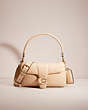 COACH®,RESTORED PILLOW TABBY SHOULDER BAG 26,Glovetanned Leather,Medium,Brass/Ivory,Front View