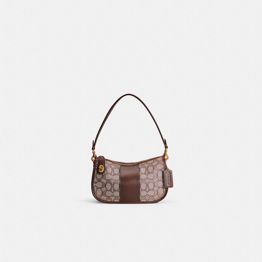 COACH® | Restored Swinger Bag In Signature Jacquard