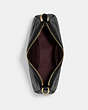 COACH®,TERI SHOULDER BAG,Large,Gold/Black,Inside View,Top View