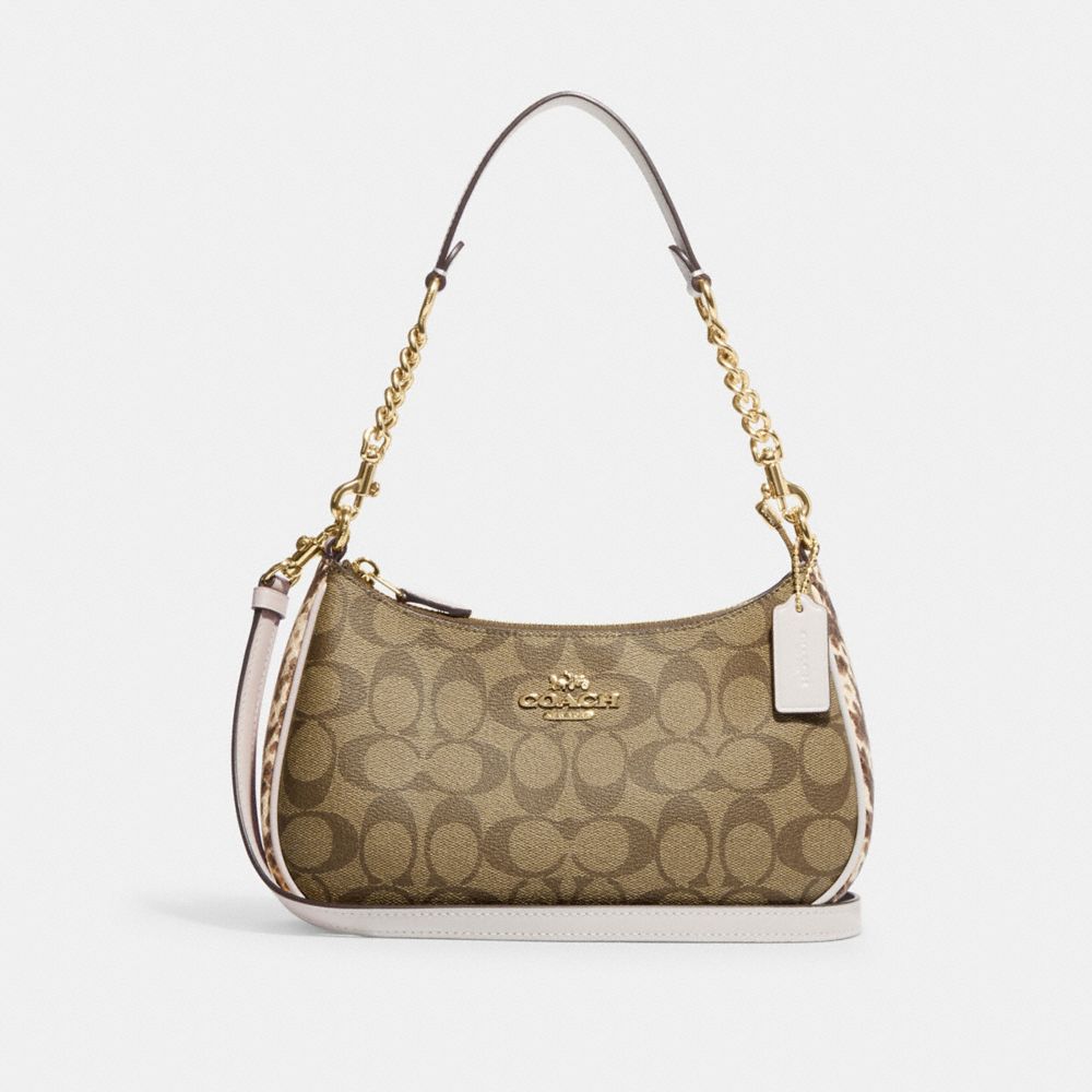 COACH®  Teri Shoulder Bag With Creature Patches