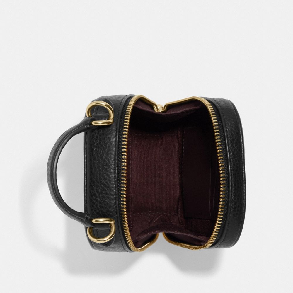COACH®,Disney X Coach Eva Phone Crossbody With Evil Queen Motif,,Inside View,Top View
