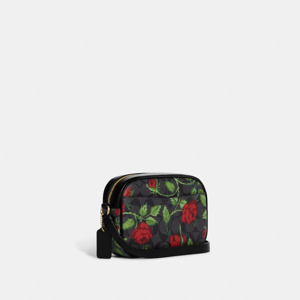 Coach signature rose print camera bag new arrivals