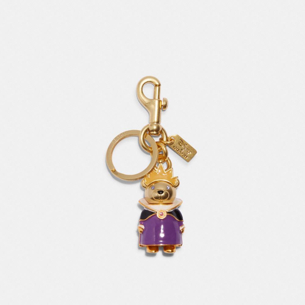 Coach Keychain COACH Outlet Disny Collaboration Villains 3D Metal Teddy Bear  Evil Queen Bag Charm Keychain CC345 IML38 [Parallel Import], gold :  : Bags, Wallets and Luggage