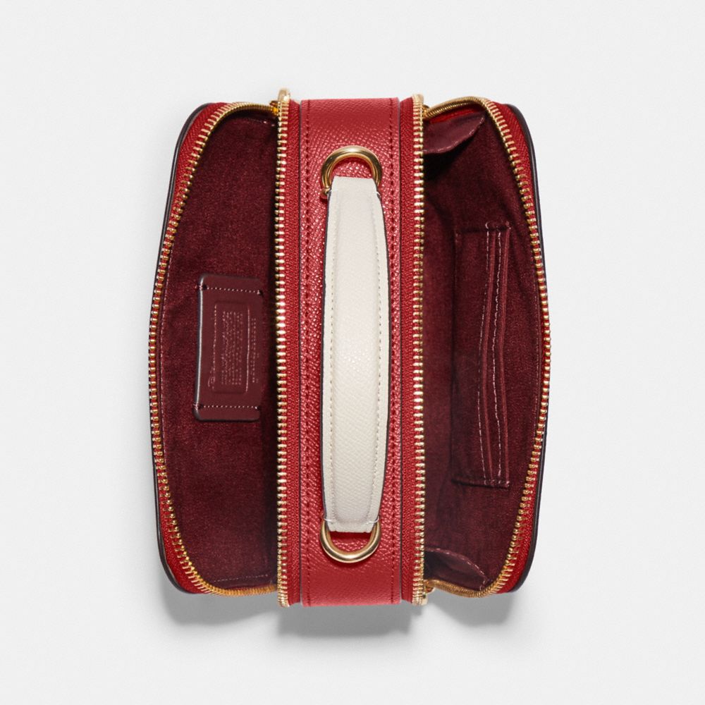 COACH Disney Cruella Motif Crossgrain Leather Box Crossbody Handbag – AUMI 4