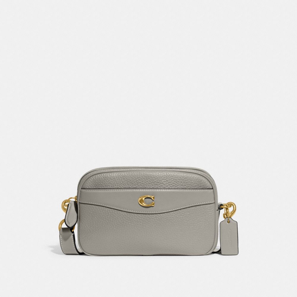 COACH®,Camera Bag,Camera Bag,Logo,Metal,Adjustable,Silver Metal,Casual,,Front View