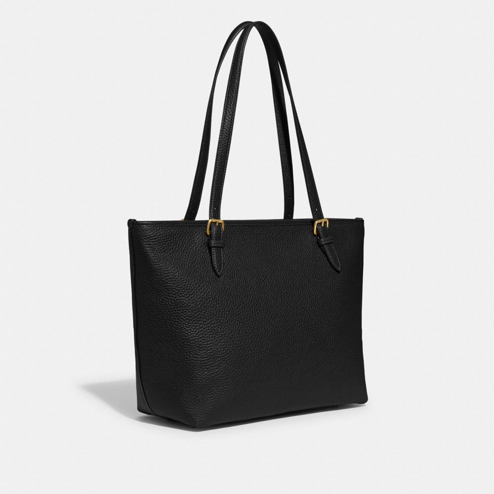 COACH Taylor Leather Tote - Black