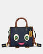Coachies Rogue Bag 25 In Signature Textile Jacquard With Sparkie