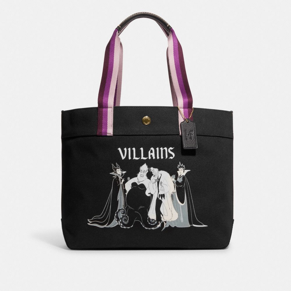 COACH® | Disney X Coach Tote With Villains Motif