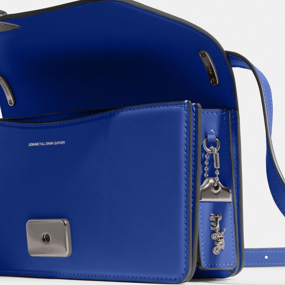 Bandit Shoulder Bag - Coach - Blue Denim - Leather ref.840862