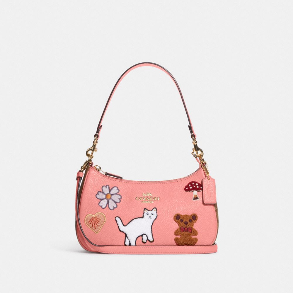 COACH®  Teri Shoulder Bag With Creature Patches